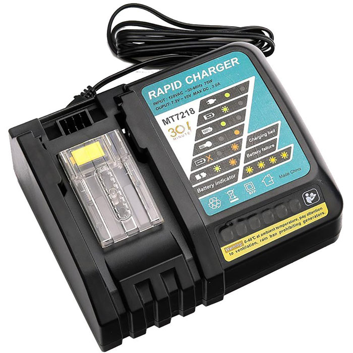 Compatible battery charger for Makita 14.4V-18V Li-ion Compatible battery charger Makita for 14.4V-18V Li-ion