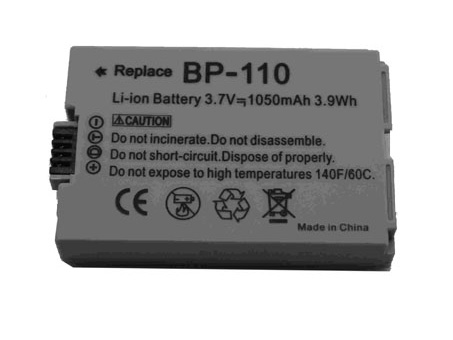 Compatible camera battery for CANON BP-110 Compatible camera battery CANON for BP-110