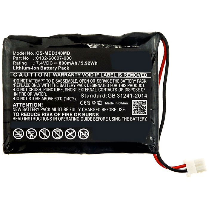 Compatible Equipment battery for Mediaid 0132-60007-000 Compatible Equipment battery Mediaid for 0132-60007-000