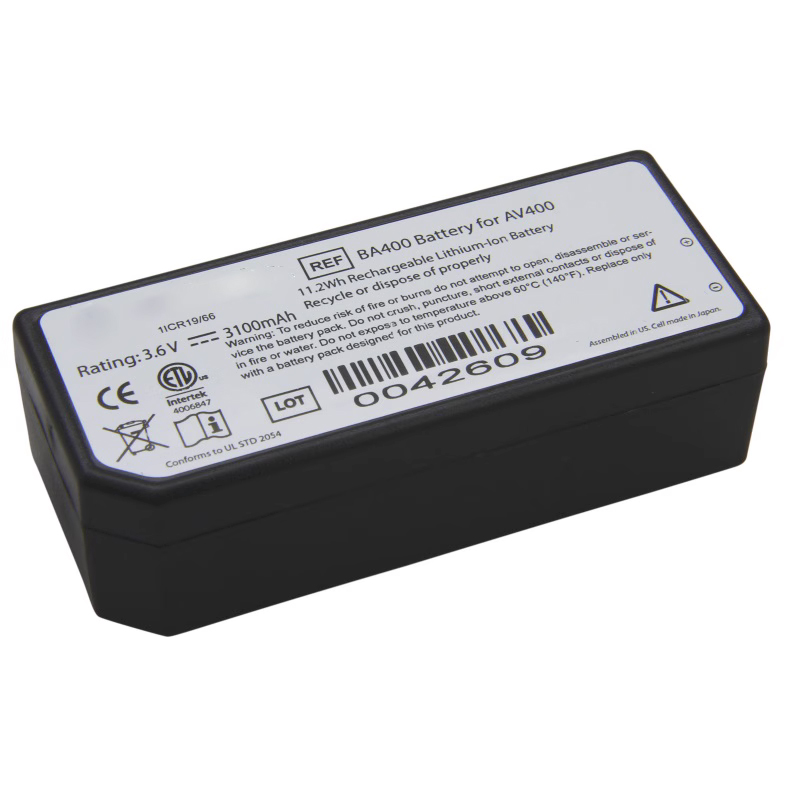 Compatible Equipment battery Accuvein  for BA400 