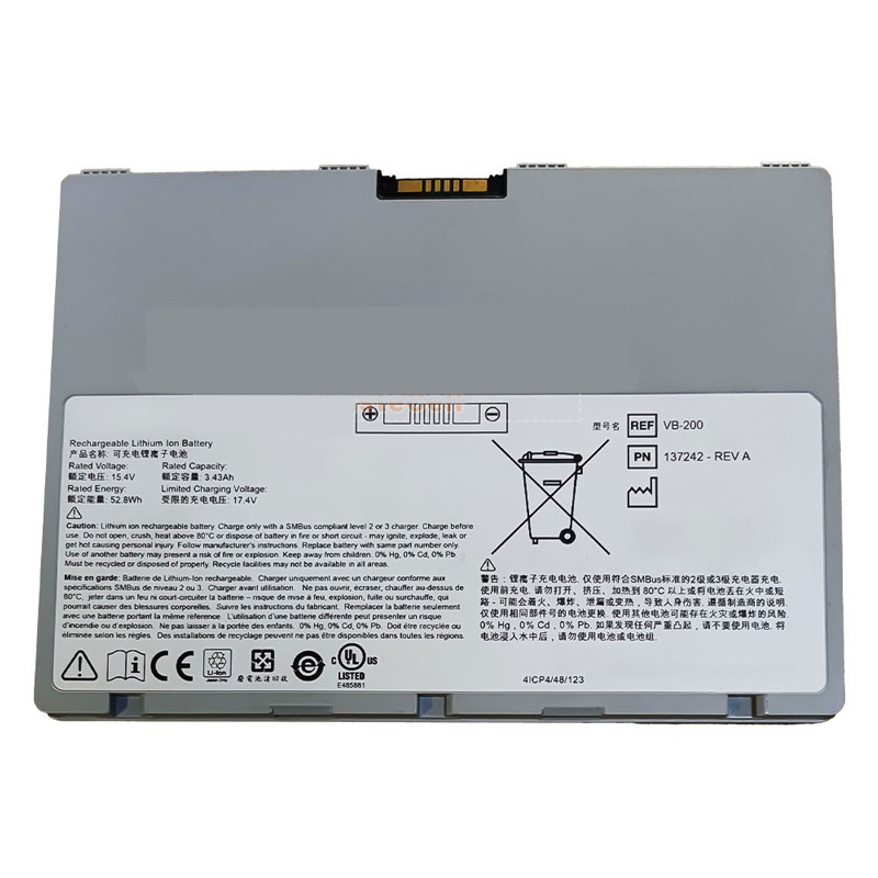 Compatible Equipment battery for Varian VB-200 Compatible Equipment battery Varian for VB-200