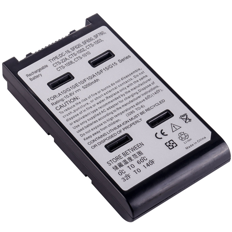 Compatible Instrument battery YUT  for CTS-1002plus 