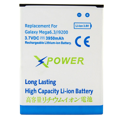 Compatible mobile phone battery for Samsung I9200 Compatible mobile phone battery Samsung for I9200