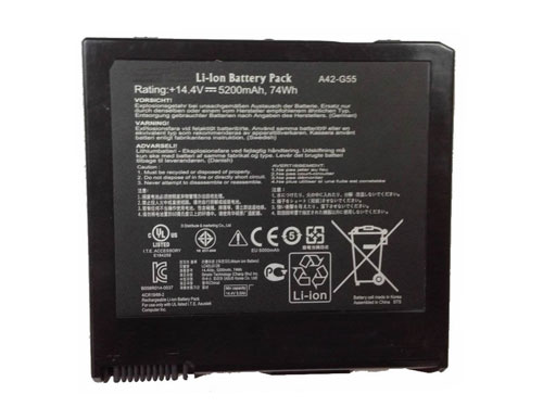 Compatible laptop battery for asus G55VW-Series Compatible laptop battery asus for G55VW-Series