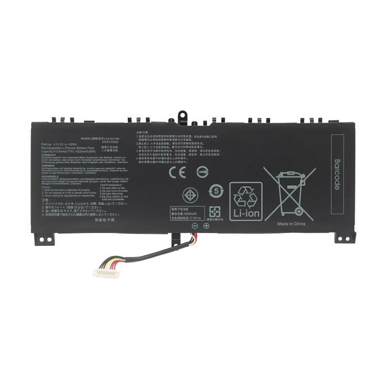 Compatible laptop battery asus  for GL503VS 