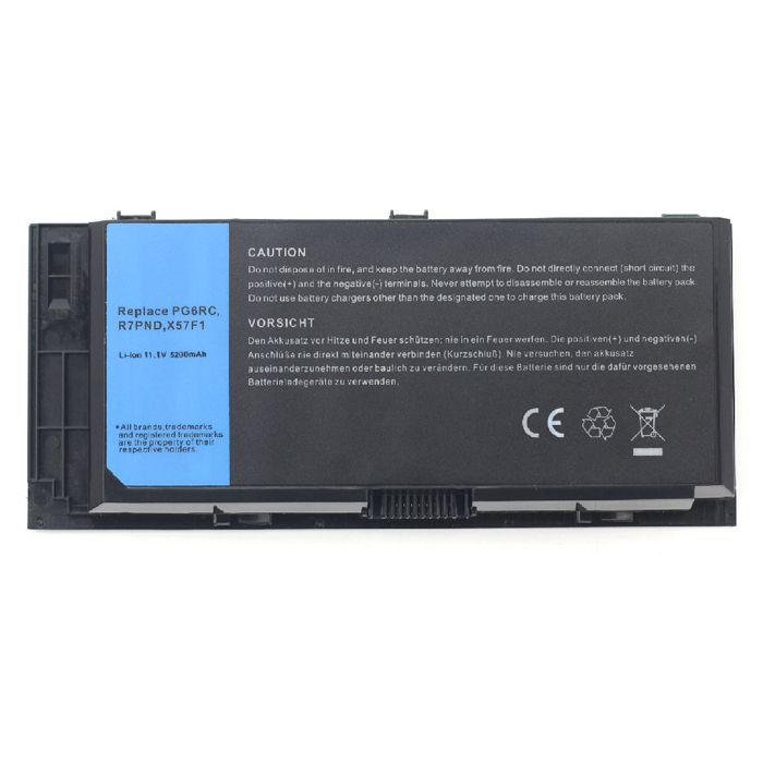 Compatible laptop battery DELL  for X57F1 