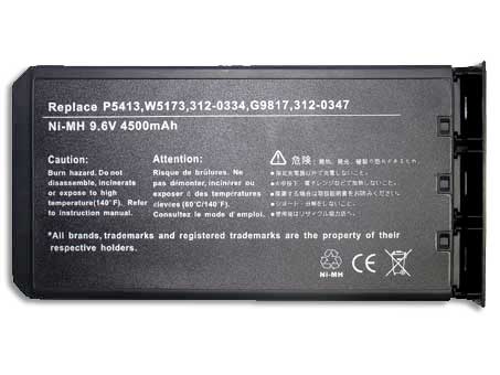 Compatible laptop battery for DELL 312-0347 Compatible laptop battery DELL for 312-0347