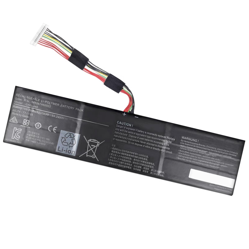 Compatible laptop battery GIGABYTE  for GAG-J40 