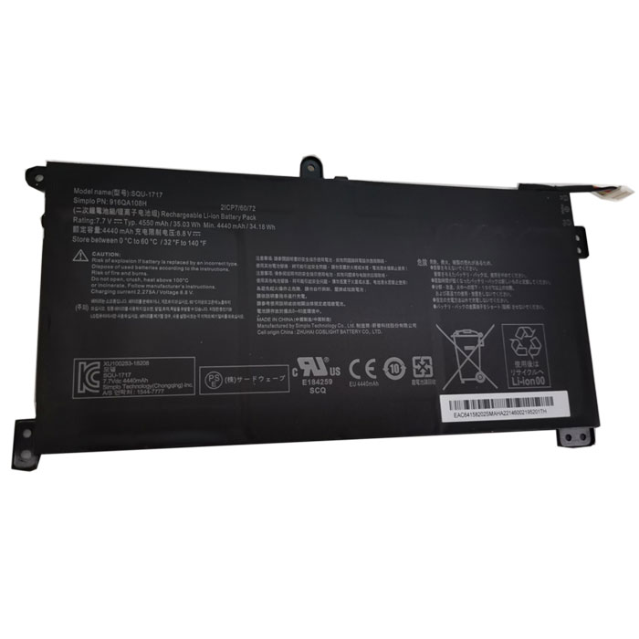 Compatible laptop battery for SIMPLO 2ICP7/60/72 Compatible laptop battery SIMPLO for 2ICP7/60/72
