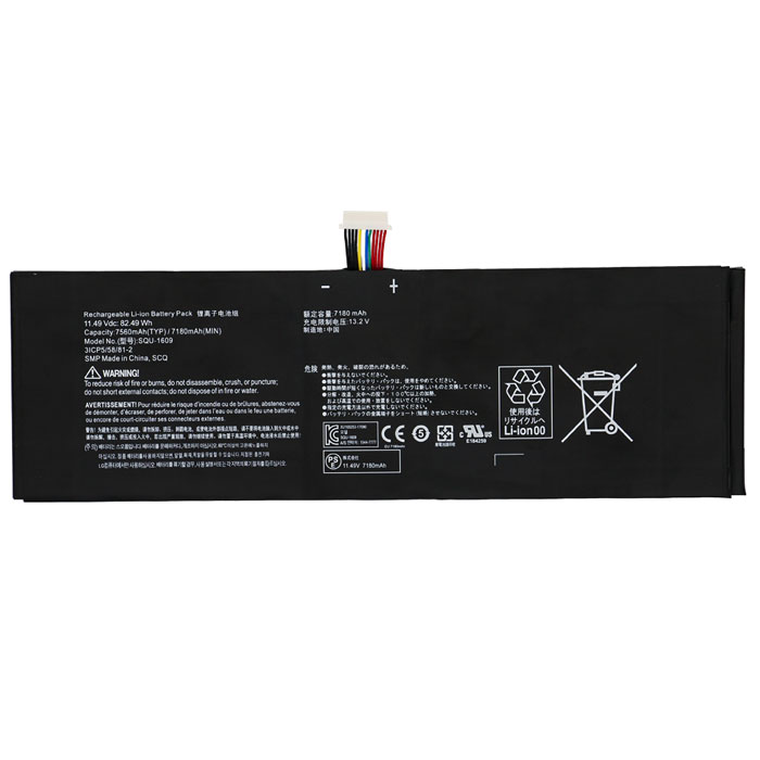 Compatible laptop battery HASEE  for 911M 