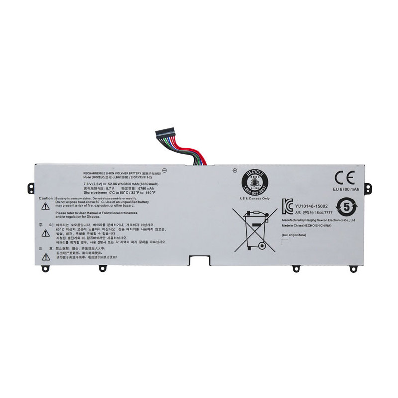 Compatible laptop battery for LG Gram 14Z950 Compatible laptop battery LG for Gram 14Z950