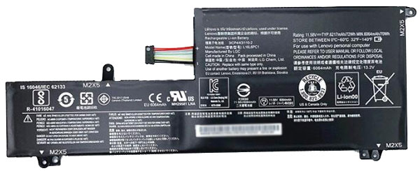 Compatible laptop battery lenovo  for 5B10M53743 