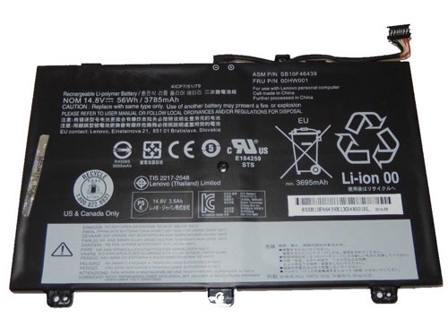 Compatible laptop battery lenovo  for ThinkPad-S3-Yoga-Series 