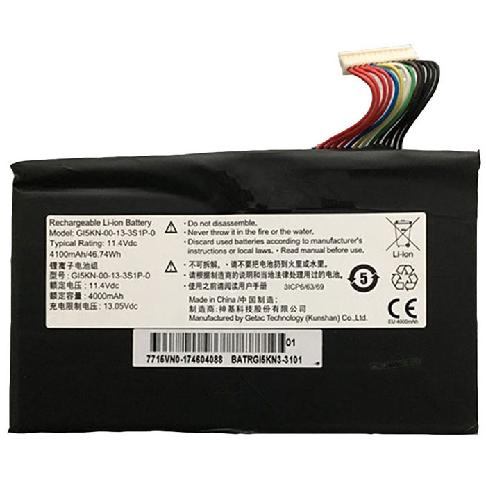 Compatible laptop battery machenike  for T90-T6CP 