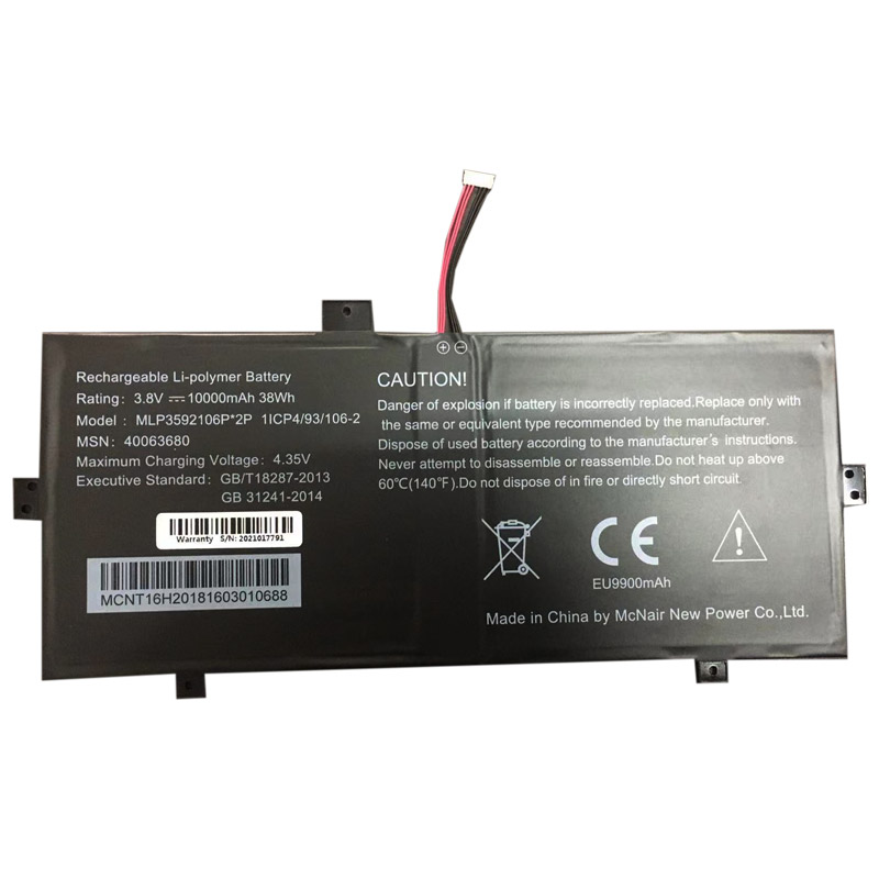 Compatible laptop battery Medion  for MLP3592106P 