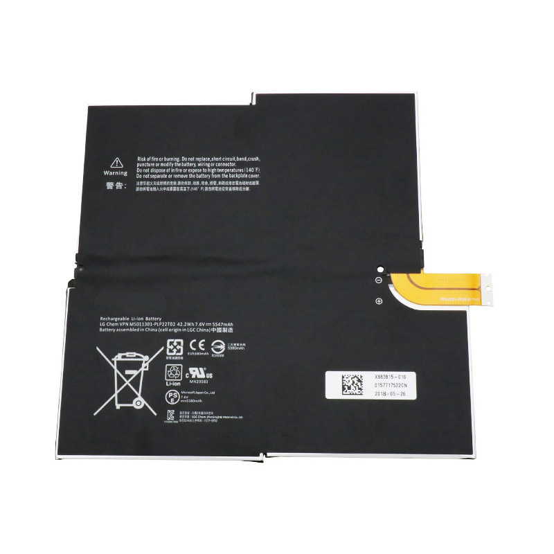 Compatible laptop battery Microsoft  for G3HTA005H 