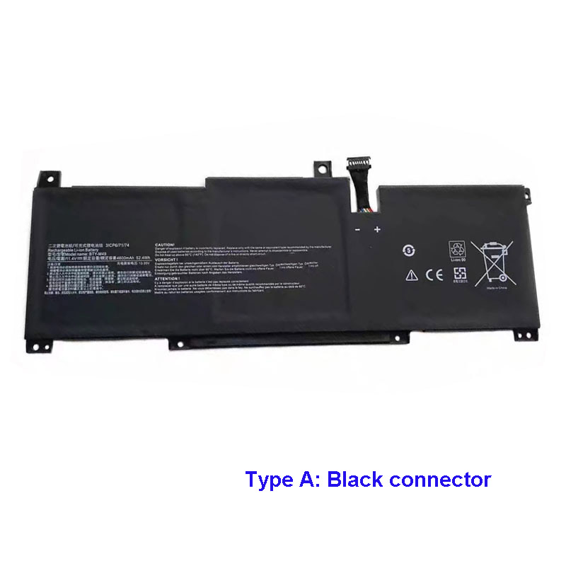 Compatible laptop battery MSI  for A10RAS 