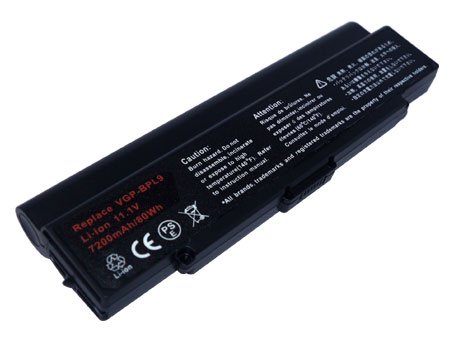 Compatible laptop battery sony  for VAIO VGN-NR51B 