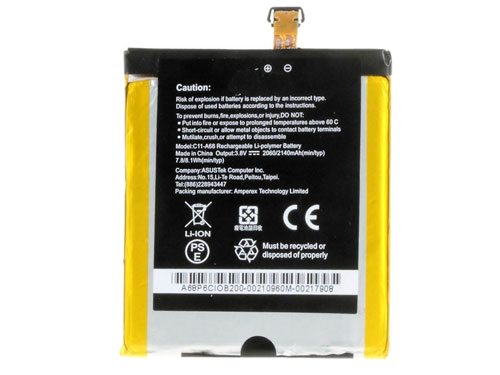 Compatible tablet battery for ASUS C11-A68 Compatible tablet battery ASUS for C11-A68