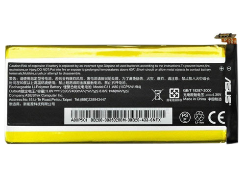Compatible tablet battery for ASUS C11-A80 Compatible tablet battery ASUS for C11-A80