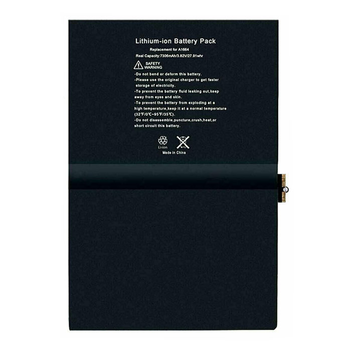Compatible tablet battery for Apple A1673 Compatible tablet battery Apple for A1673